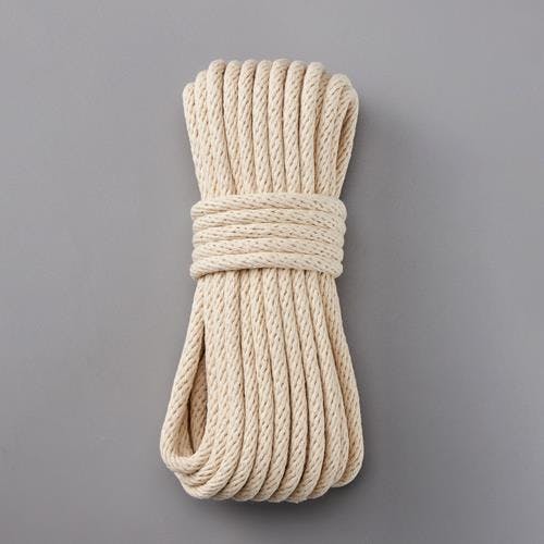 綿ロープ(金剛・12打ち) 3.0mmx10m EA628MJ-21 4550061993972【別送品】