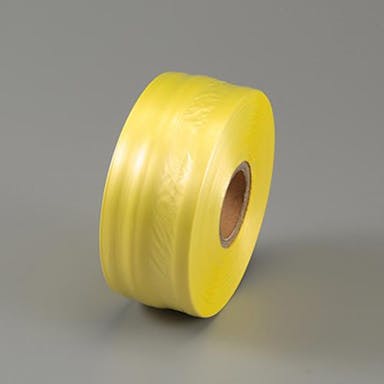 ESCO  500m PEテープ(非粘着/黄) EA628PR-44 4550061994054(CDC)【別送品】