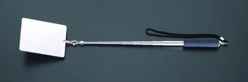 点検ミラー(ステンレス製) 100x75mm/140-730mm EA724RK-2 4518340041844【別送品】