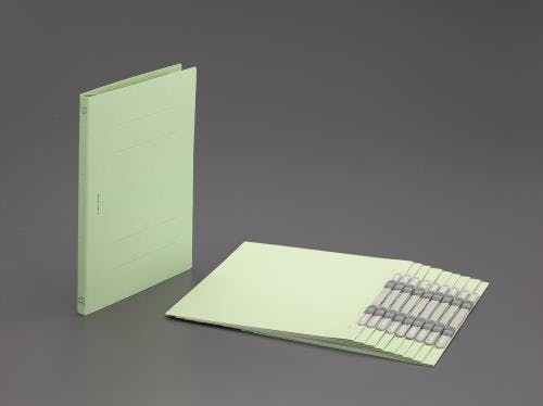 ライオン事務器(LION) フラットファイル(緑/10冊) A4 EA762CD-59A 4518340139831【別送品】