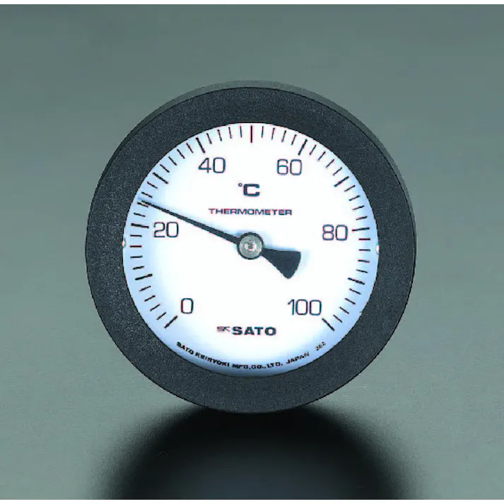 佐藤計量器製作所 バイメタル式温度計 0-50℃/50mm EA727A-1 4518340142213【別送品】