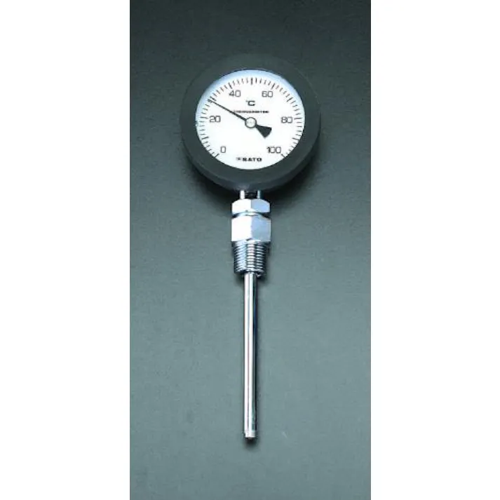佐藤計量器製作所 0-200℃/150mm バイメタル式温度計 EA727AA-18 4518340147607(CDC)【別送品】