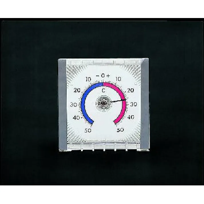ESCO 75x75mm アウトドアー温度計 EA728GH-10 4518340150799(CDC)【別送品】