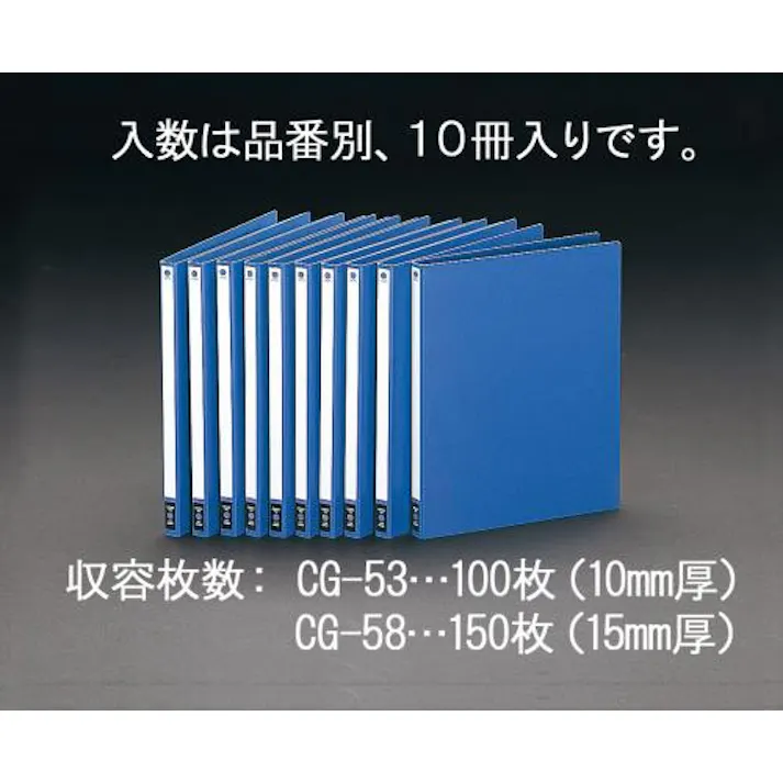 ライオン事務器(LION) A4 ホックルファイル(10冊) EA762CG-58 4518340156746(CDC)【別送品】