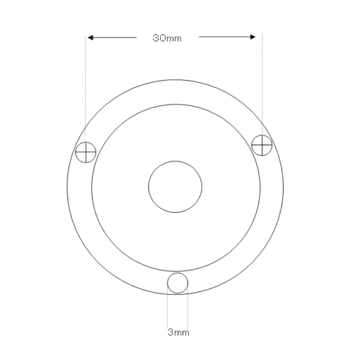 目玉水平器 φ44 EA721JE-1 4518340178649【別送品】