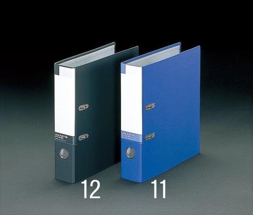 ライオン事務器(LION) レバーアーチファイル(黒) A4/S型 EA762CP-12 4518340209688【別送品】