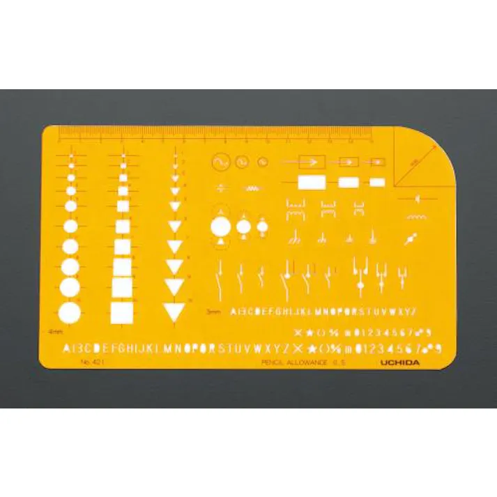 電気記号定規 EA736MA-42A 4518340219724【別送品】