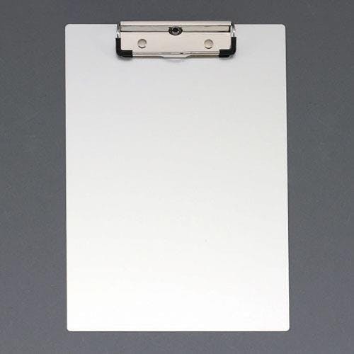 クリップボード(アルミ製) 220x310mm/A4 EA762DA-7 4518340249721【別送品】