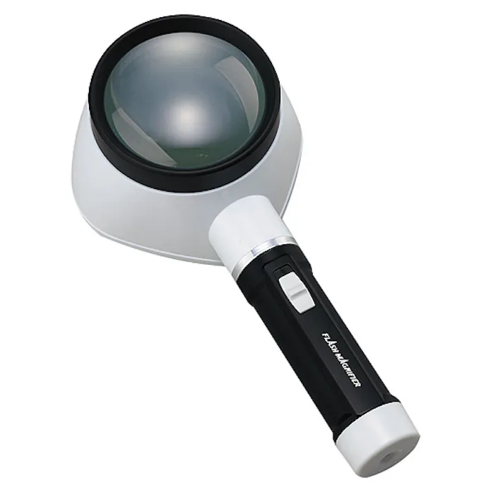 ルーペ(ライト付) x3.5/80mm EA756AG-10A 4518340289505【別送品】