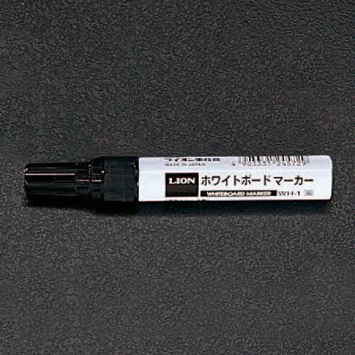 ライオン事務器(LION) ホワイトボードマーカー(10本) [黒] EA765LA-13 4518340410237【別送品】