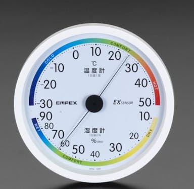 エンペックス気象計(EMPEX) 162mm 温度･湿度計 EA728EB-33 4518340446717(CDC)【別送品】