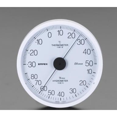 エンペックス気象計(EMPEX) 120mm 温度･湿度計 EA728EB-37 4518340446755(CDC)【別送品】