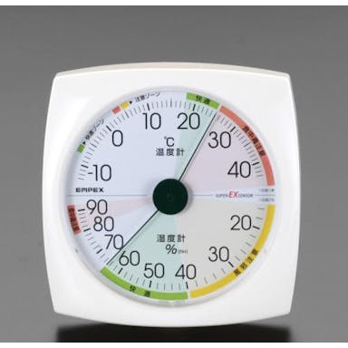 エンペックス気象計(EMPEX) 130mm 温度･湿度計 EA728EB-39 4518340446779(CDC)【別送品】