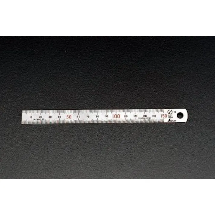 シンワ測定 1000mm シルバー直尺 EA720YD-100 4518340448643(CDC)【別送品】