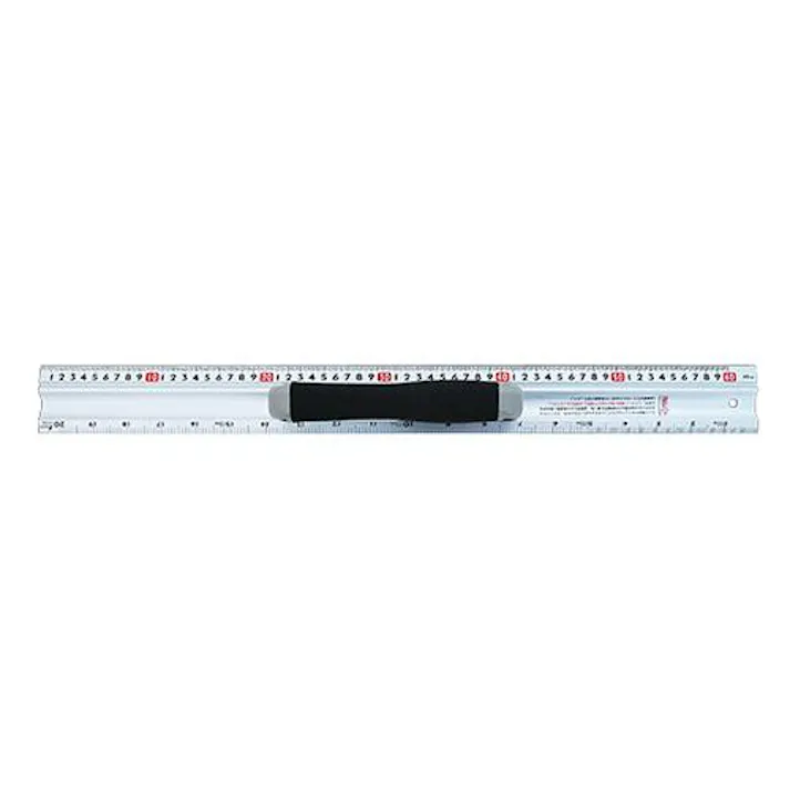 シンワ測定 600mm カッター定規(取手付) EA720YW-106 4518340504530(CDC)【別送品】