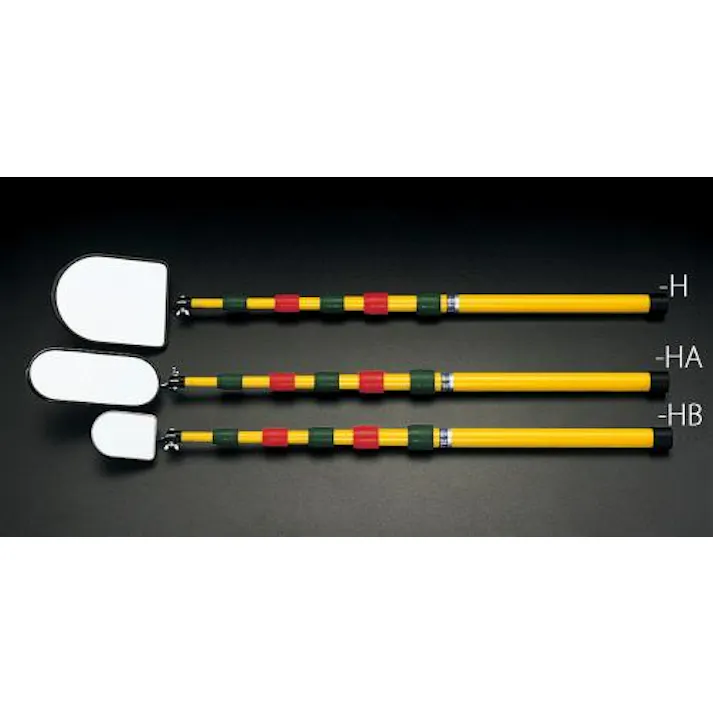 ESCO 73x100mm/0.6-2.0m 下水管ミラー(伸縮型) EA724HB 4518340535794(CDC)【別送品】