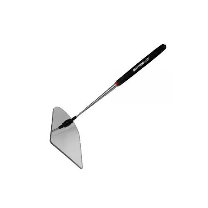 点検ミラー(伸縮柄) 102x152mm/250-890mm EA724CB-4 4518340535947【別送品】