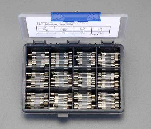 管ヒューズセット 125V・250V/φ5.2mm EA758Zx4518340538849【別送品】