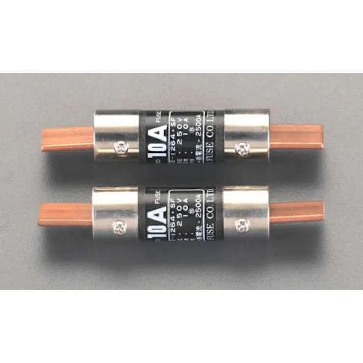 筒型エンクロヒューズ(刃型/2本) 250Vx30A EA758ZV-26 4518340660830【別送品】