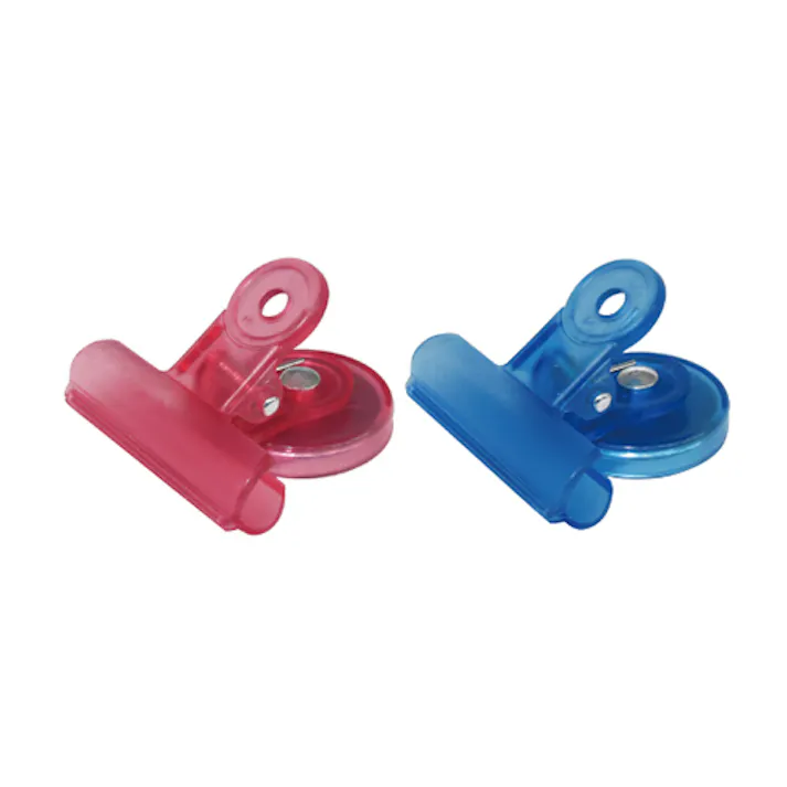 クリップ(マグネット付/赤・青) EA762FG-98 4518340700253【別送品】