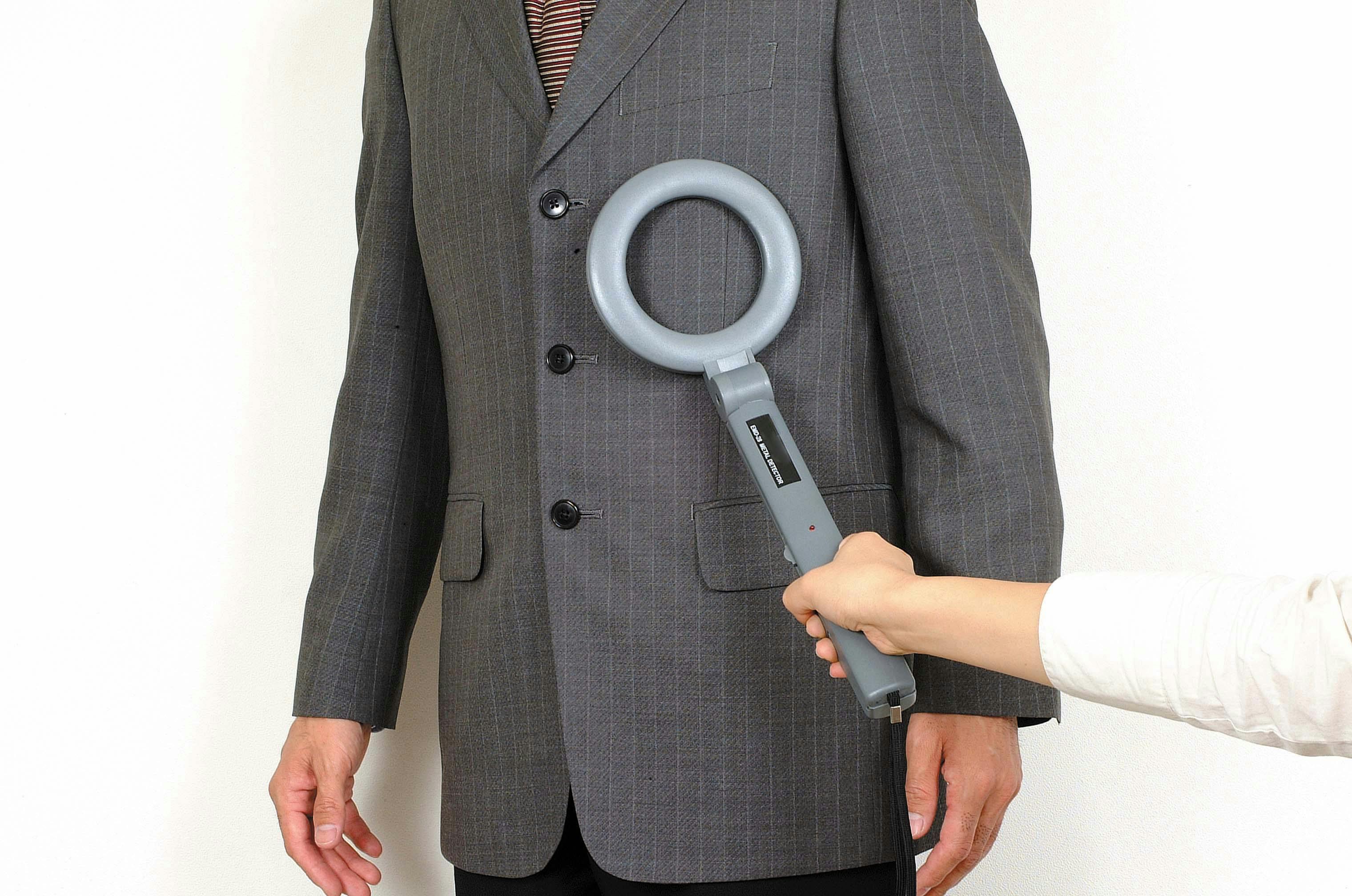 ☆56 【ヤブー様】ご依頼品 ESCO 金属探知器(ボディーチェック用) EA760FC-1 4518340742796