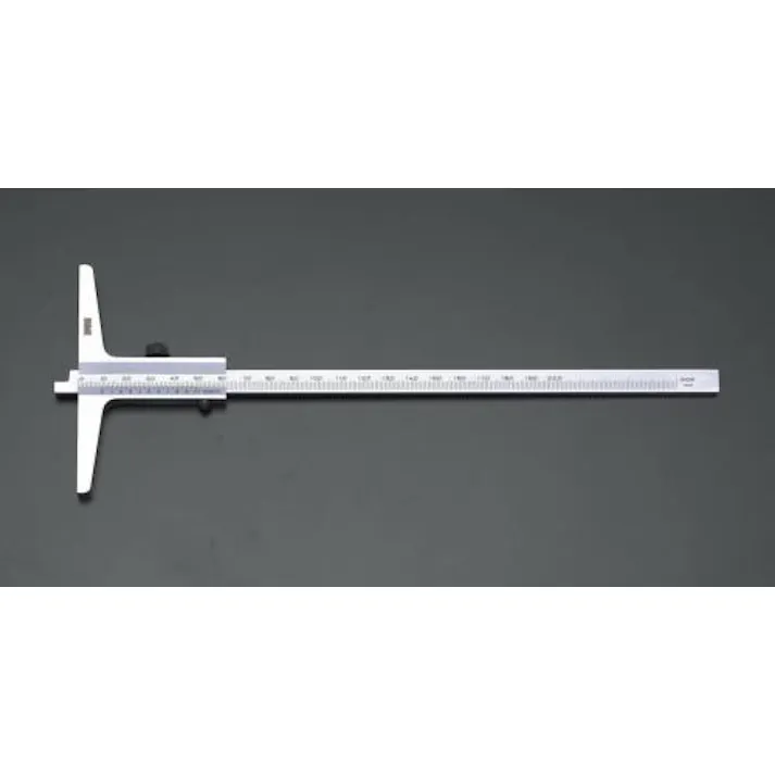 ESCO 200mm デプスゲージ EA725F-2 4518340778566(CDC)【別送品】