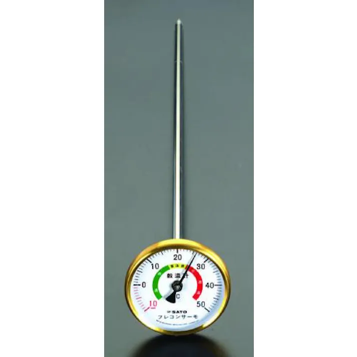 佐藤計量器製作所 500x 80mm 穀物温度計 EA728GK-31 4518340842113(CDC)【別送品】