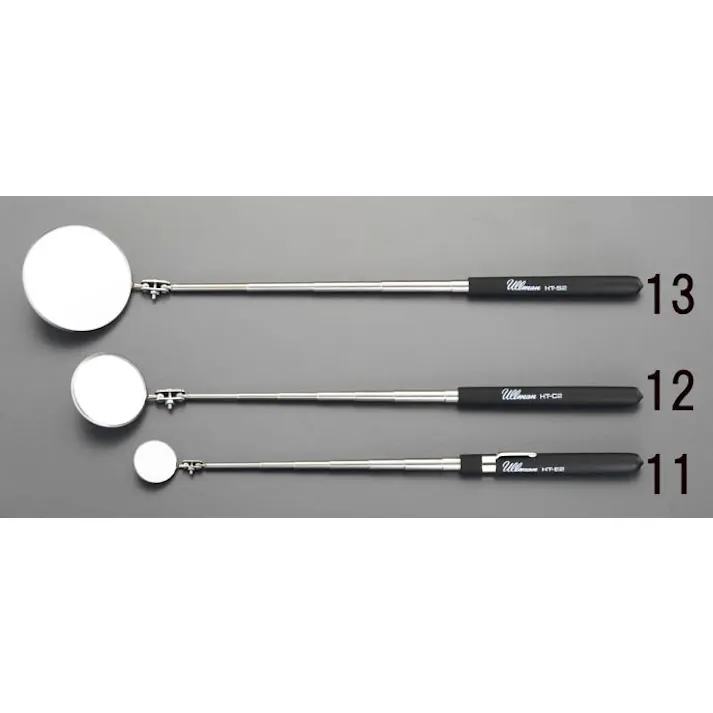 点検ミラー(伸縮柄) φ82/266-746mm EA724CD-13 4518340854529【別送品】
