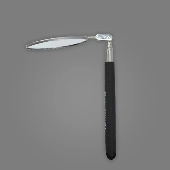 点検ミラー(伸縮柄) φ82/266-746mm EA724CD-13 4518340854529【別送品】