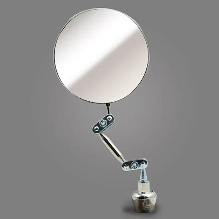 作業用ミラー(マグネット付) φ82 EA724EK-2 4518340854697【別送品】