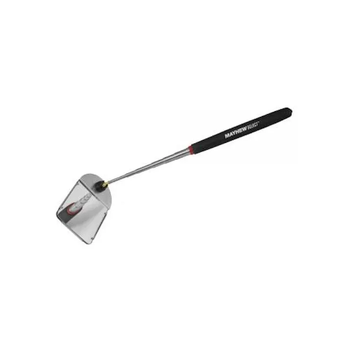 点検ミラー(伸縮型/3倍) 57x63mm/165-698mm EA724CH-2 4518340875043【別送品】