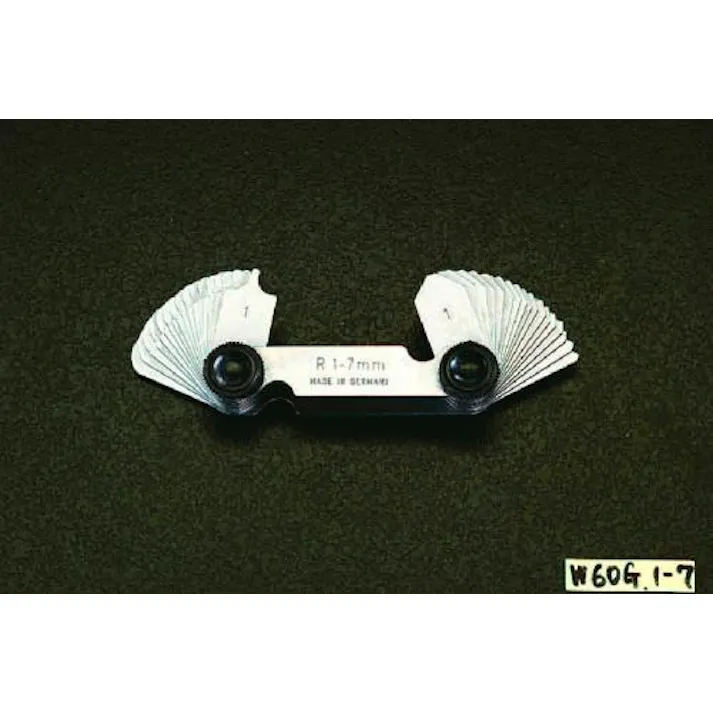 ESCO 1.0- 7.0R 17組ラディアスゲージ EA725SC-21 4518340912779(CDC)【別送品】