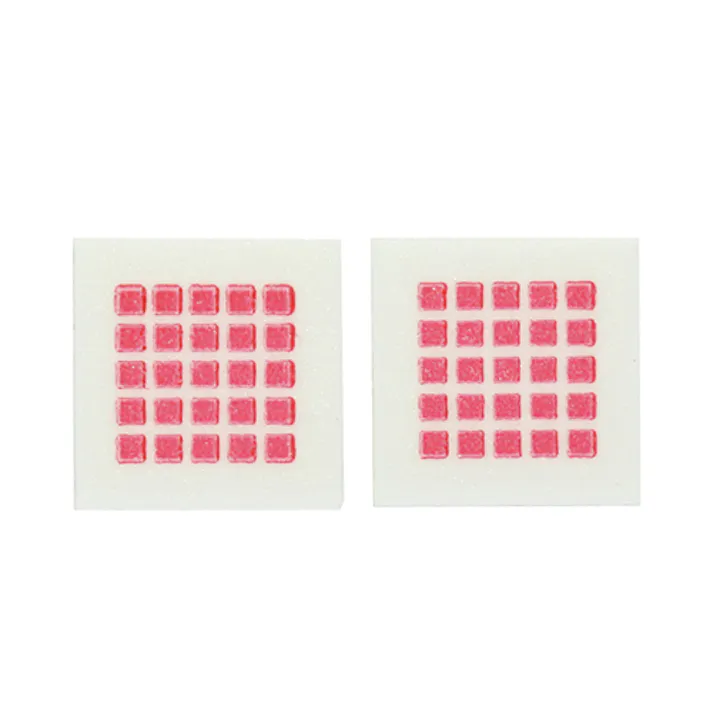 貼る画鋲/ワッポン(角型48個/ピンク) EA762FC-32 4518340925373【別送品】