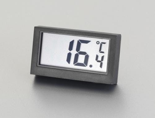 デジタル温度計 58x33mm EA728AC-32A 4548745035841【別送品】