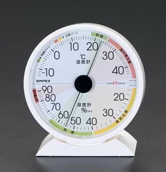 エンペックス気象計(EMPEX) 温度・湿度計 132x121x50mm EA728EB-42A 4548745131024【別送品】