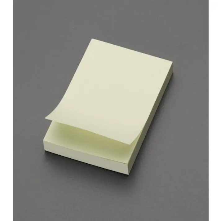ライオン事務器(LION) 50.8x76.2mm 粘着メモ(黄) EA762GA-10A 4548745240009(CDC)【別送品】