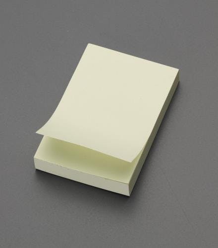 ライオン事務器(LION) 粘着メモ(黄) 76.2x76.2mm EA762GA-11A