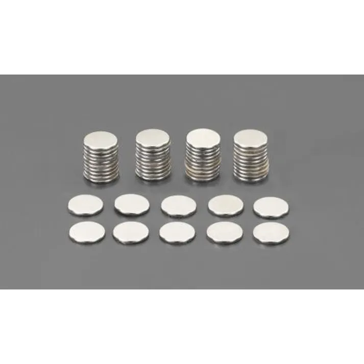 マグネット/S極(粘着付/50個) φ10x1.0mm EA781EE-43 4548745271904【別送品】