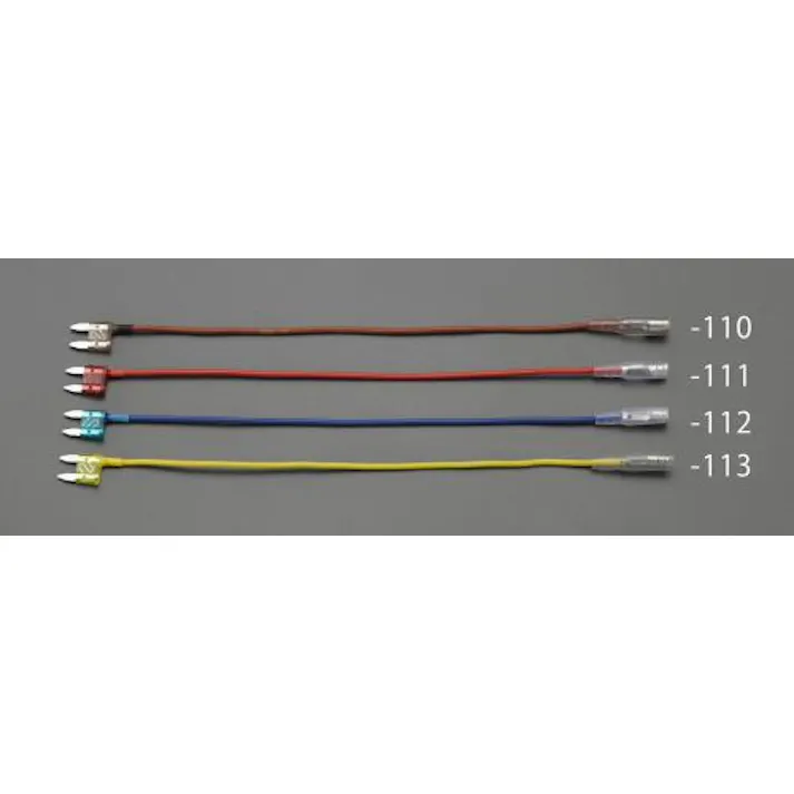 自動車用ミニ平型ヒューズ電源(10本) 5A/10A EA758ZR-111 4548745282627【別送品】