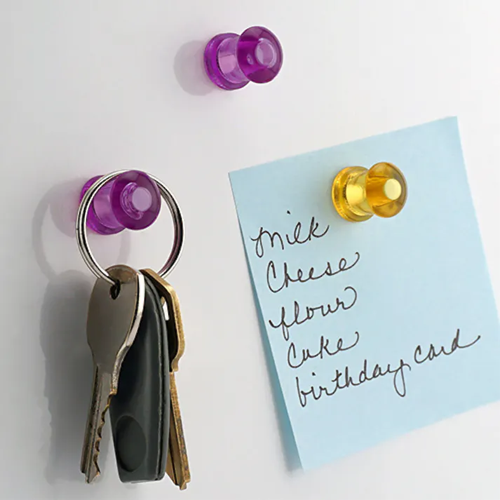 押しピン型マグネット(10個) φ14x17mm EA781GB-51 4548745282900【別送品】