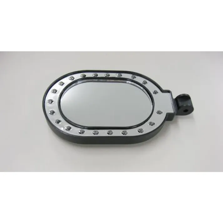 ESCO 75x110mm 交換用ミラー(LEDライト付) EA724BB-1M 4548745365610(CDC)【別送品】