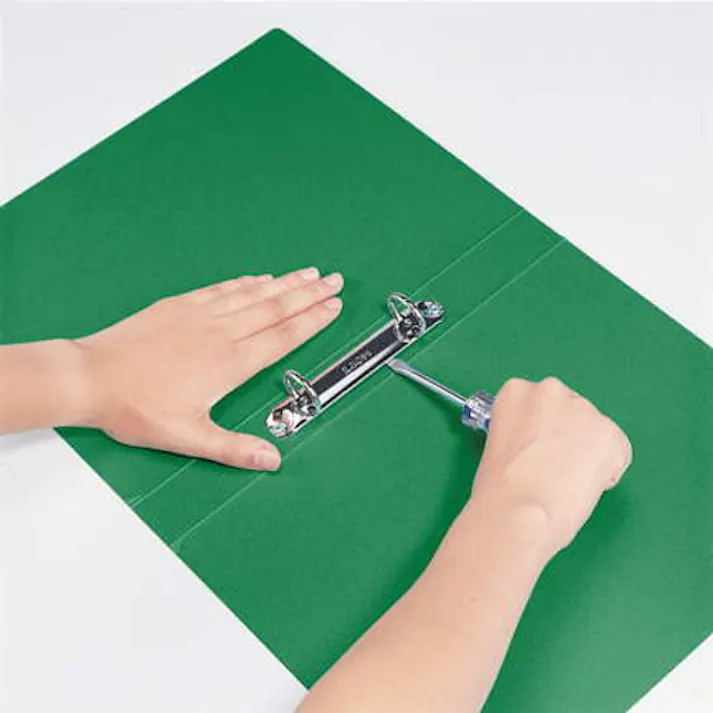 ライオン事務器(LION) リングファイル(赤) A4/S型 EA762CM-21B 4548745373820【別送品】