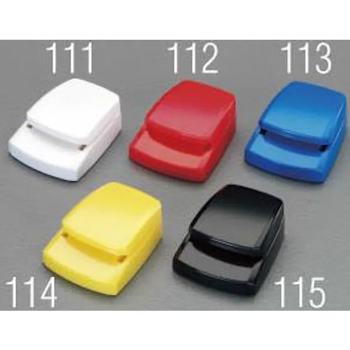 クリップ(マグネット付/赤) 18x45x35mm EA762FG-112 4548745374209【別送品】