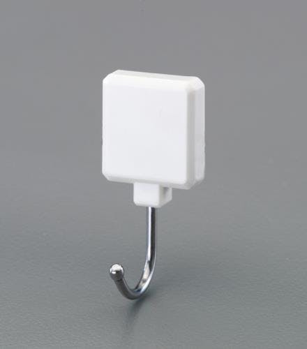 フック(マグネット付/5個) 28x28x59mm EA762FG-123 4548745374261【別送品】