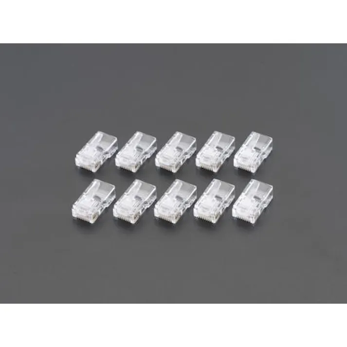 エレコム LANケーブルコネクター/ヨリ線用(10個) EA764BJ-11 4548745376784(CDC)【別送品】