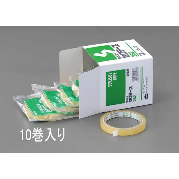 セロハンテープ(10巻) 15mmx35m EA765MB-15A 4548745508222【別送品】