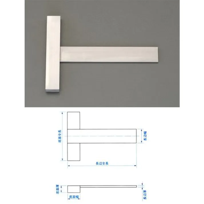 新潟精機 300x200mm T型スクエアー EA719AP-5 4548745579567(CDC)【別送品】