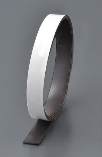 強力マグネット(強粘着付) 12x2mm/1m EA781BR-11 4548745630046【別送品】