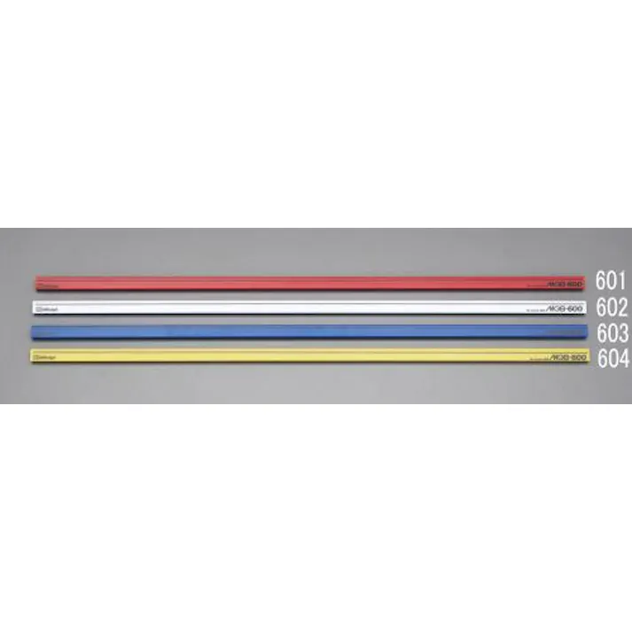 ESCO 600mm マグネットバー(赤) EA762FF-601 4548745630664(CDC)【別送品】
