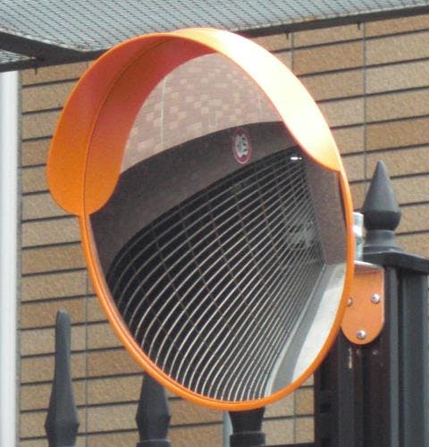 信栄物産 凸面ミラー(丸型・アクリル製) φ400mm EA724ZT-12 4548745749199【別送品】